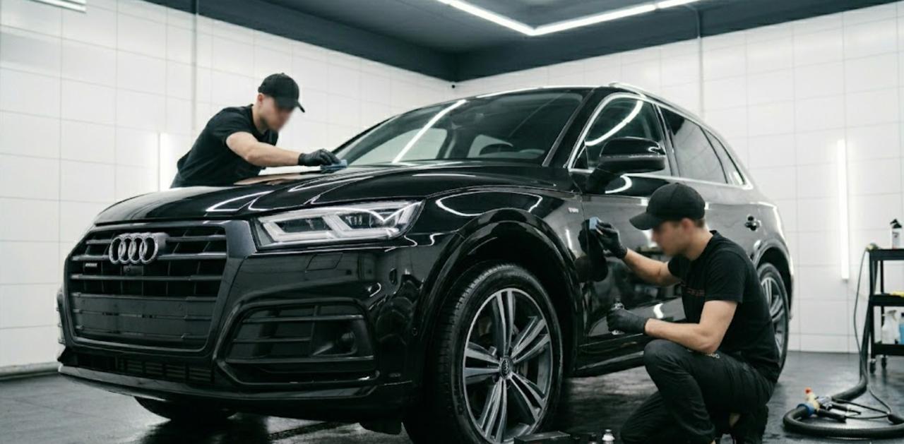 Керамическое покрытие: невидимый щит и гидрофобный эффект для вашего авто